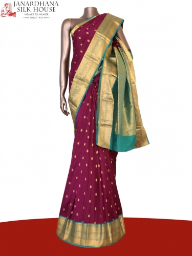 Traditional Wedding South Silk Saree